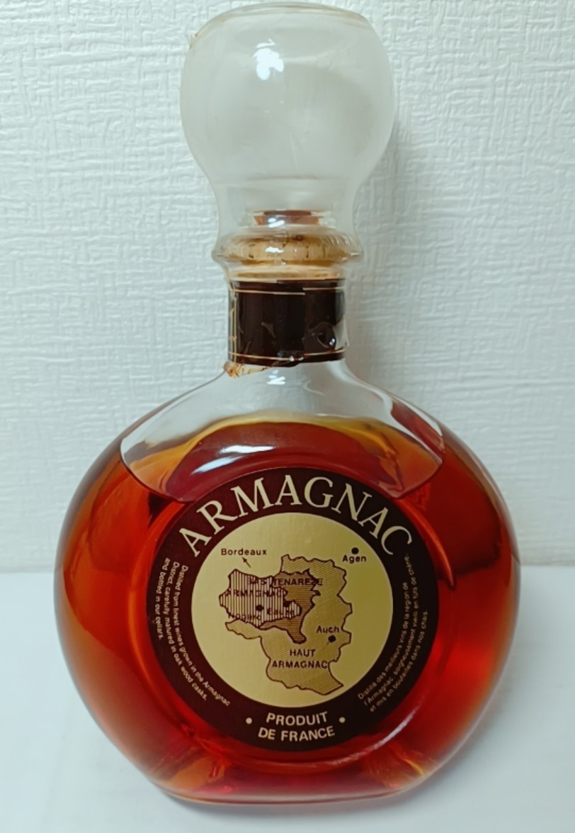 NN0808　２８２未開封　古酒　NAPOLEON　MONDIALE　ARMAGNAC　ナポレオン　モンデール　アルマニャック　洋酒　３７０ml　40度　アルコール_画像9