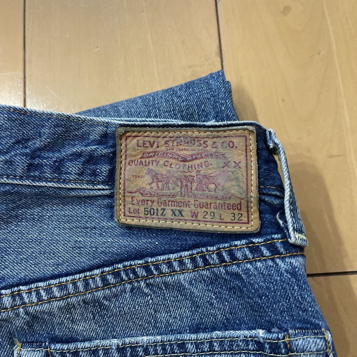 LEVI'S VINTAGE CLOTHING リーバイス 50154-0074 501ZXX w29 セルビッチコーンデニム USED_画像2