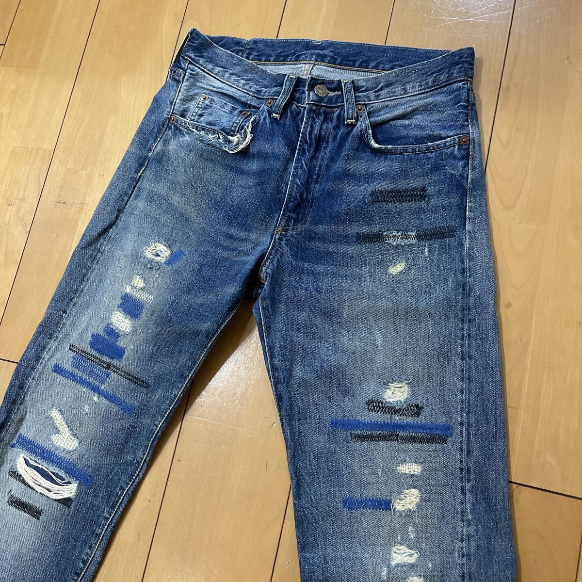 LEVI'S VINTAGE CLOTHING リーバイス 50154-0074 501ZXX w29 セルビッチコーンデニム USED_画像5