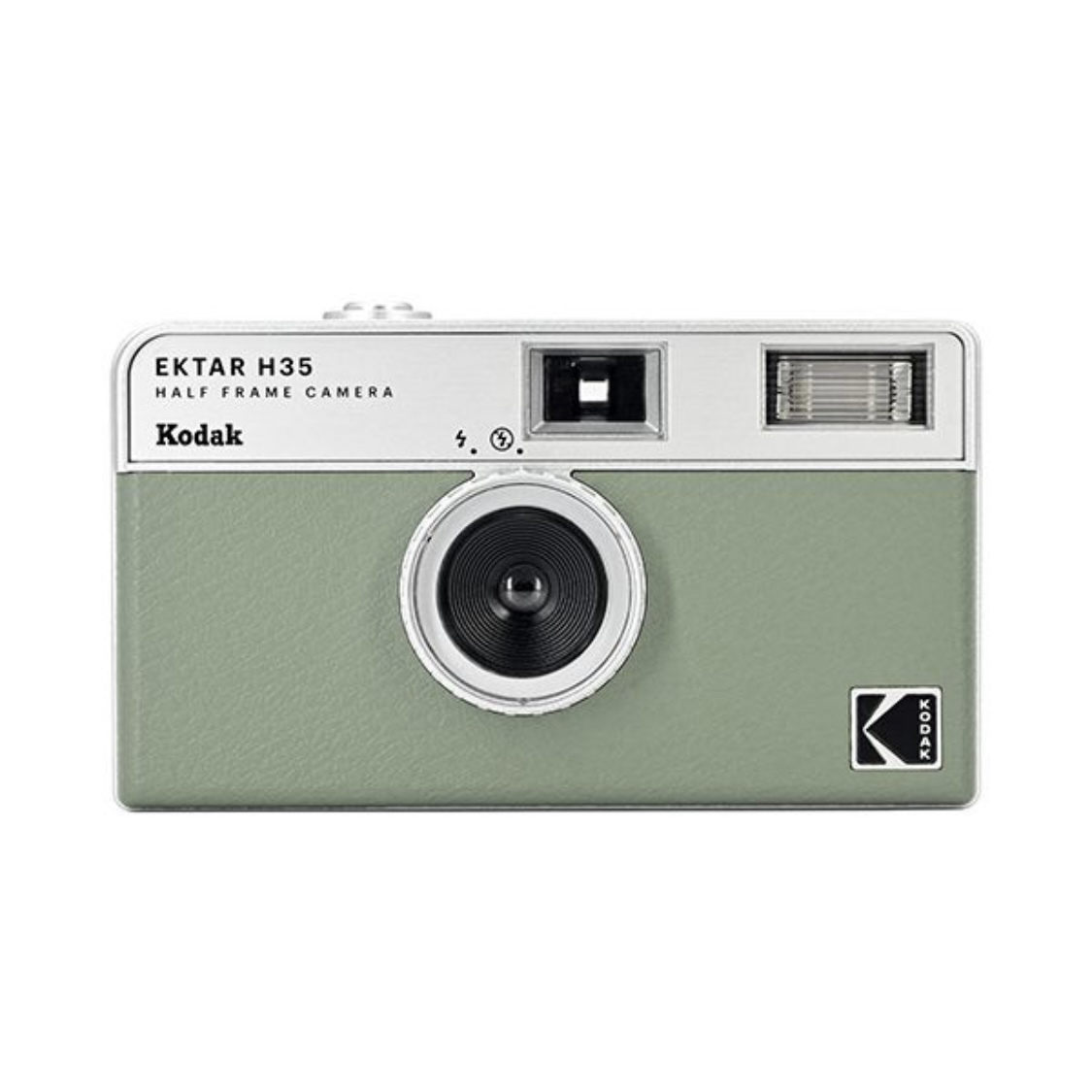 【着後レビューで 送料無料】 frame H35 EKTAR kodak 【即決・送料無料】 camera 正規品 レア グリーン セージ カメラ フィルム ハーフサイズ コダック sage 35mm コンパクトカメラ