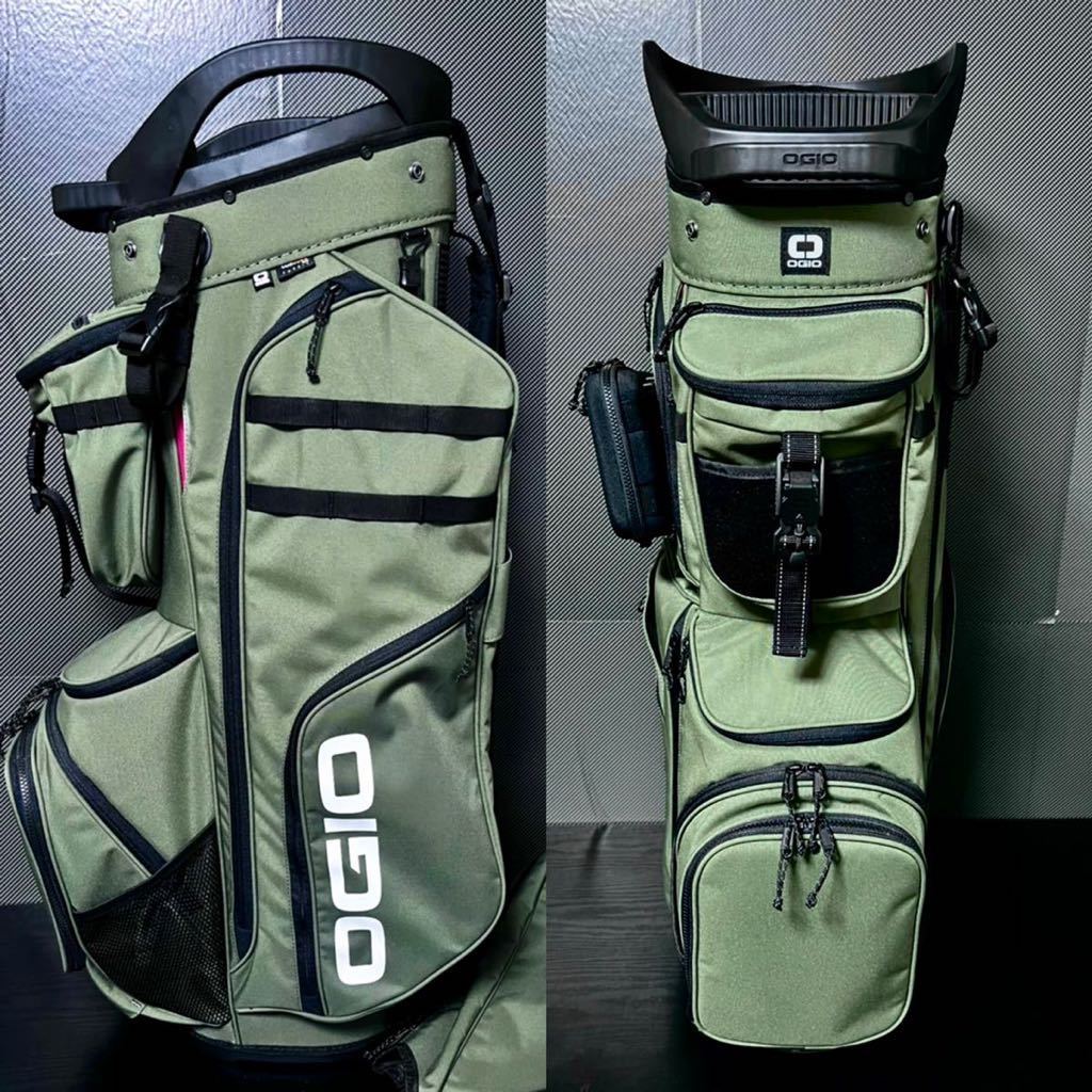 ☆美品☆ OGIO キャディバッグ ALPHA CONVOY 本格 CB 高機能 人気
