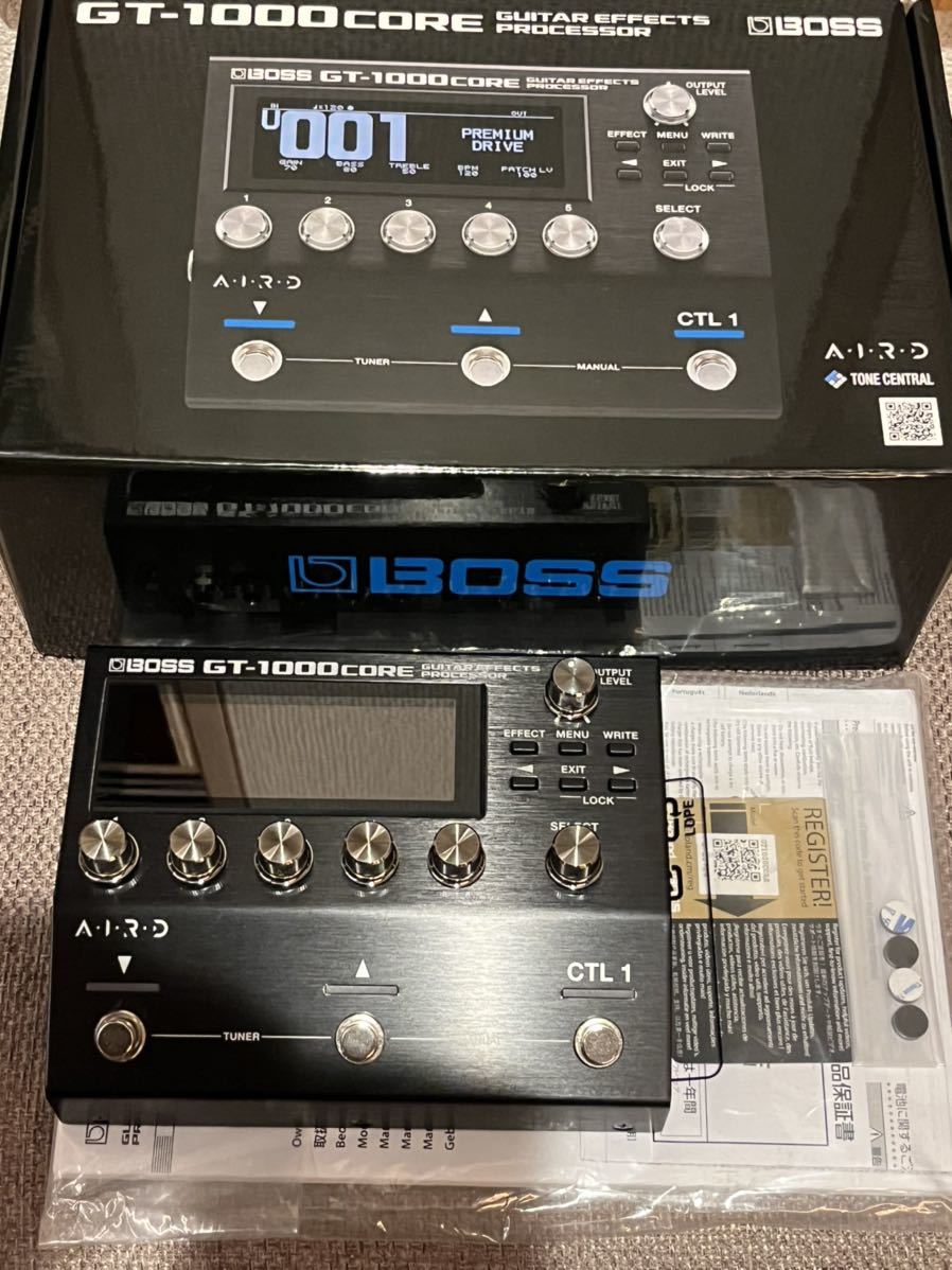 ヤフオク! - BOSS GT-1000CORE マルチエフェクター