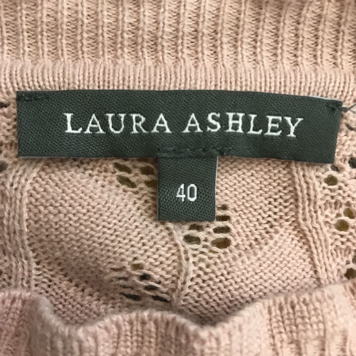 LAURA ASHLEY コットンセーター　40_画像4