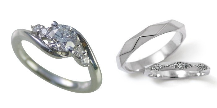 33％割引かわいい新作 婚約 ネックレス 結婚指輪 3セット ダイヤモンド プラチナ 0.4カラット 鑑定書付 0.48ct Dカラー IFクラス  3EXカット GIA ゴールドチェーン レディースアクセサリー アクセサリー、時計-AATHAR.ORG