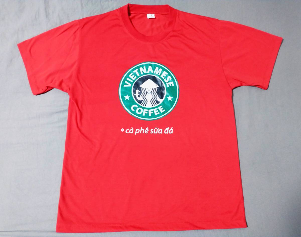 Starbucks Inspired Logo M Tシャツ Vietnamese Coffee Red Cotton スタバ パロディ スターバックス Product Details Yahoo Auctions Japan Proxy Bidding And Shopping Service From Japan Starbucks Inspired Logo M Tシャツ Vietnamese Coffee Red Cotton スタバ パロディ スターバックス Product Details Yahoo Auctions Japan Proxy Bidding And Shopping Service From Japan