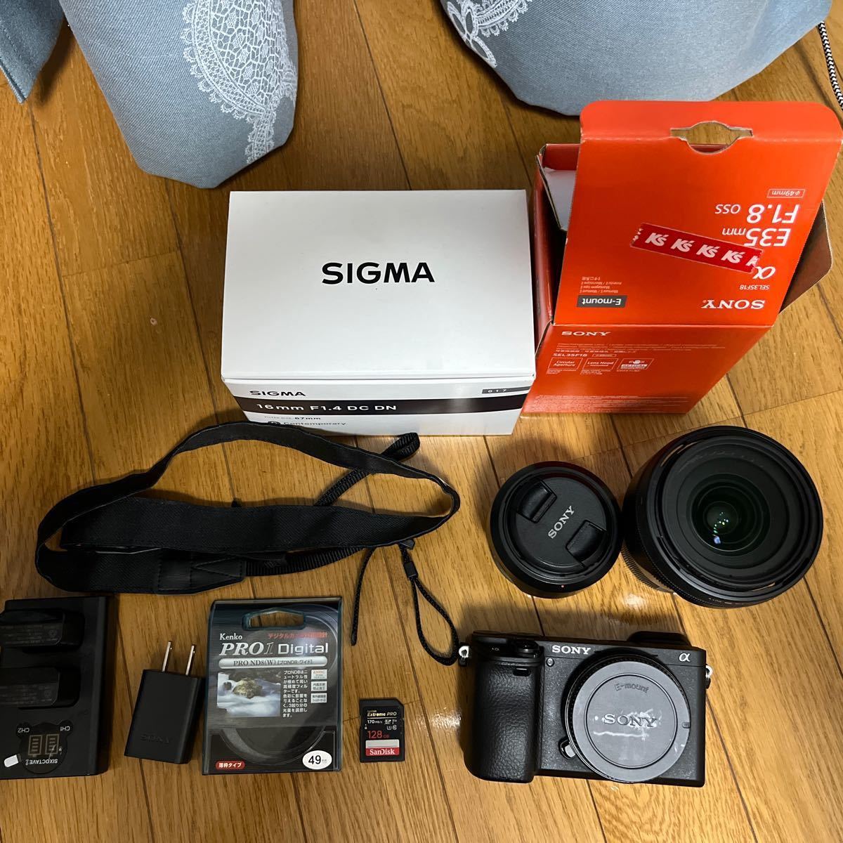 sony α6400 一眼レフ シグマ 16mm F1.4 DC DN 人気SALE www.lagoa.pb