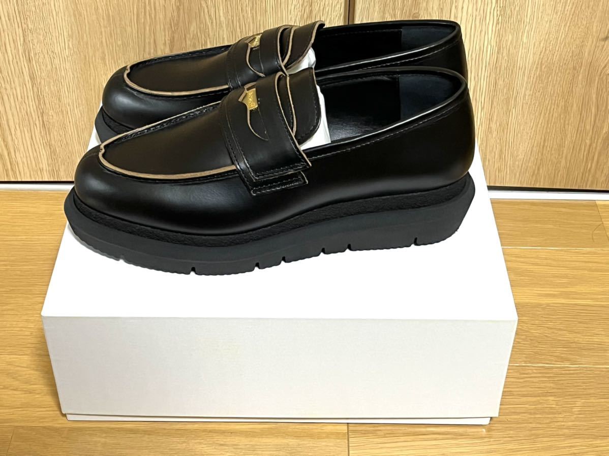 sacai Double Loafer / サカイ 厚底コインダブルローファー-