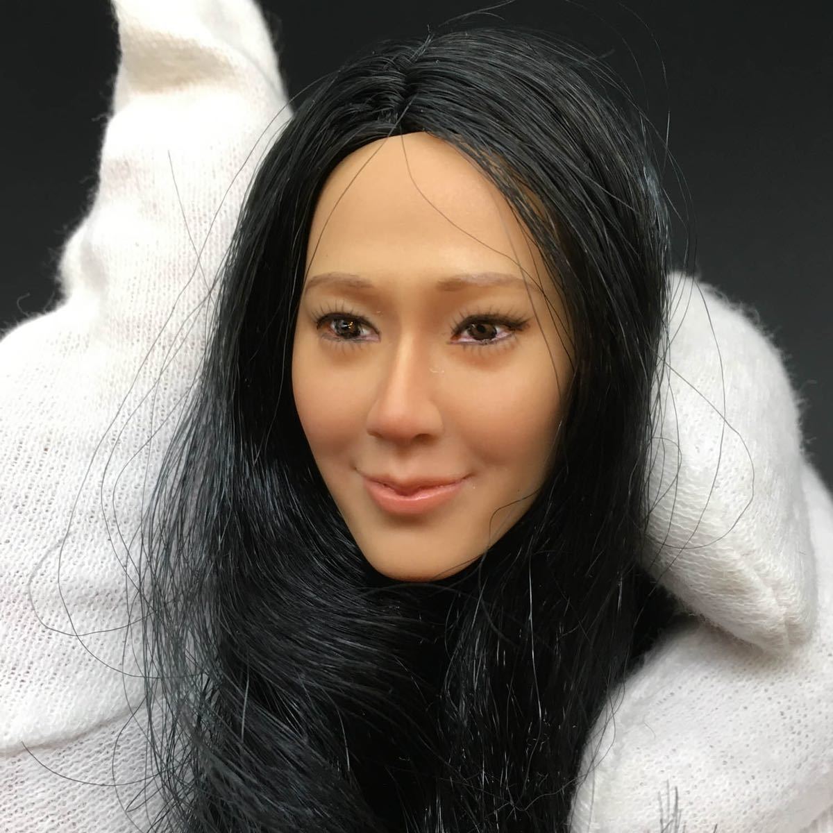 B122 1/6 figure head KUMIK woman head rare goods 12 -inch doll beautiful young lady OB/TBLeague/Phicen/Jiaou doll element body correspondence 
