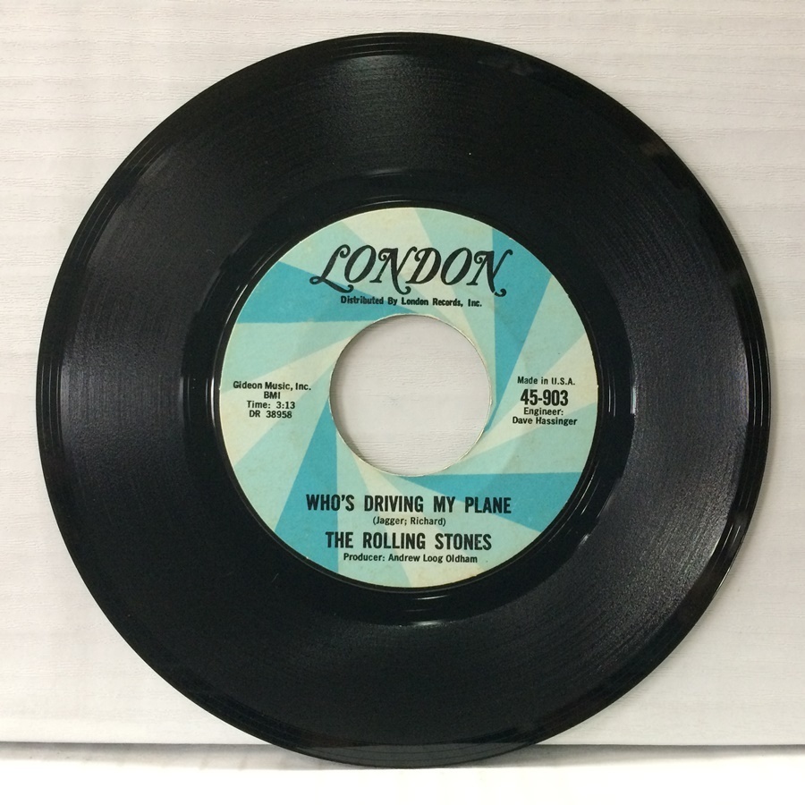 洗浄済 EP 7inch The Rolling Stones Have You Seen Your Mother, Baby, Standing In The Shadow ? US盤_画像3