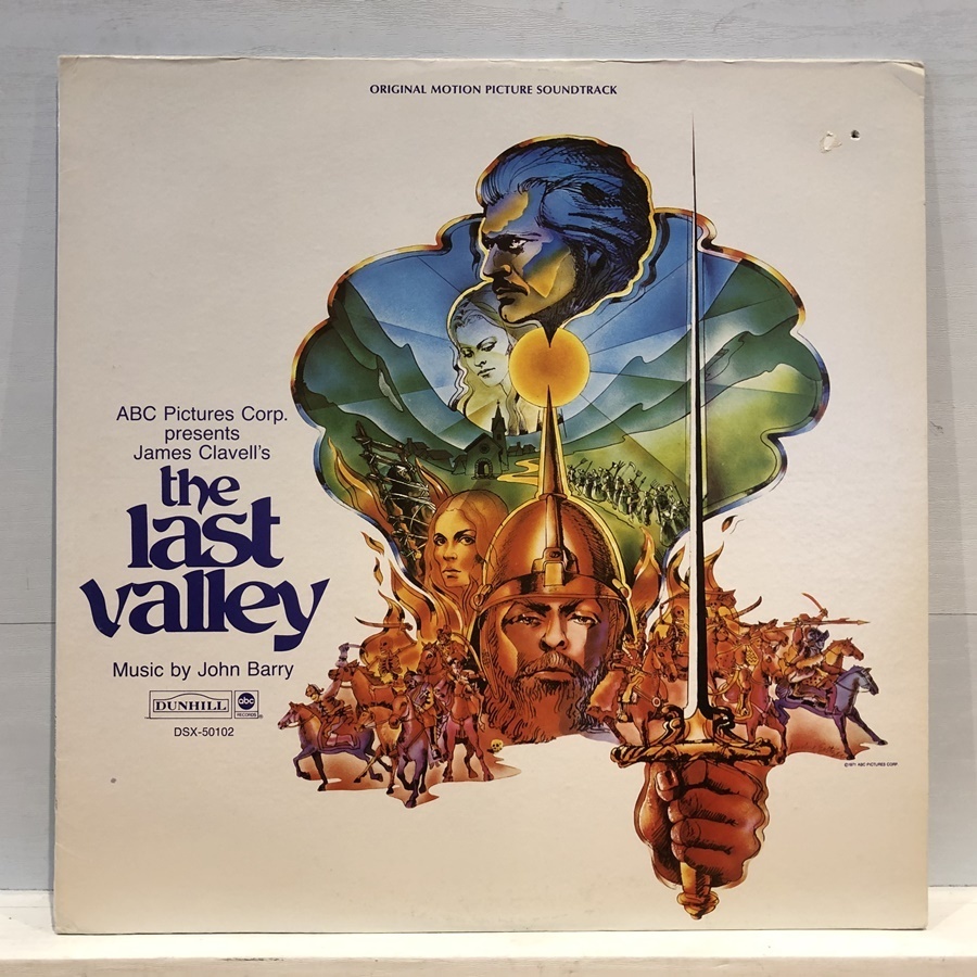 洗浄済 LP The Last Valley 最後の谷 John Barry ジョン・バリー US盤_画像1