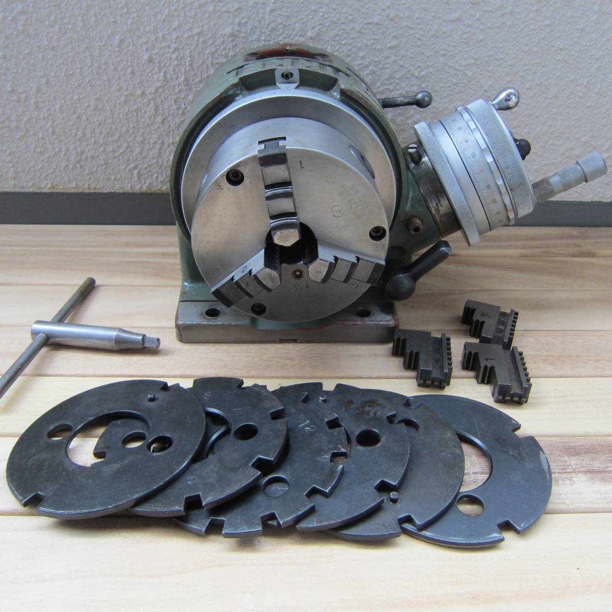 NIKKEN SRI-150 ロータリスーパーインデックス 旧製品 チャック径130mm
