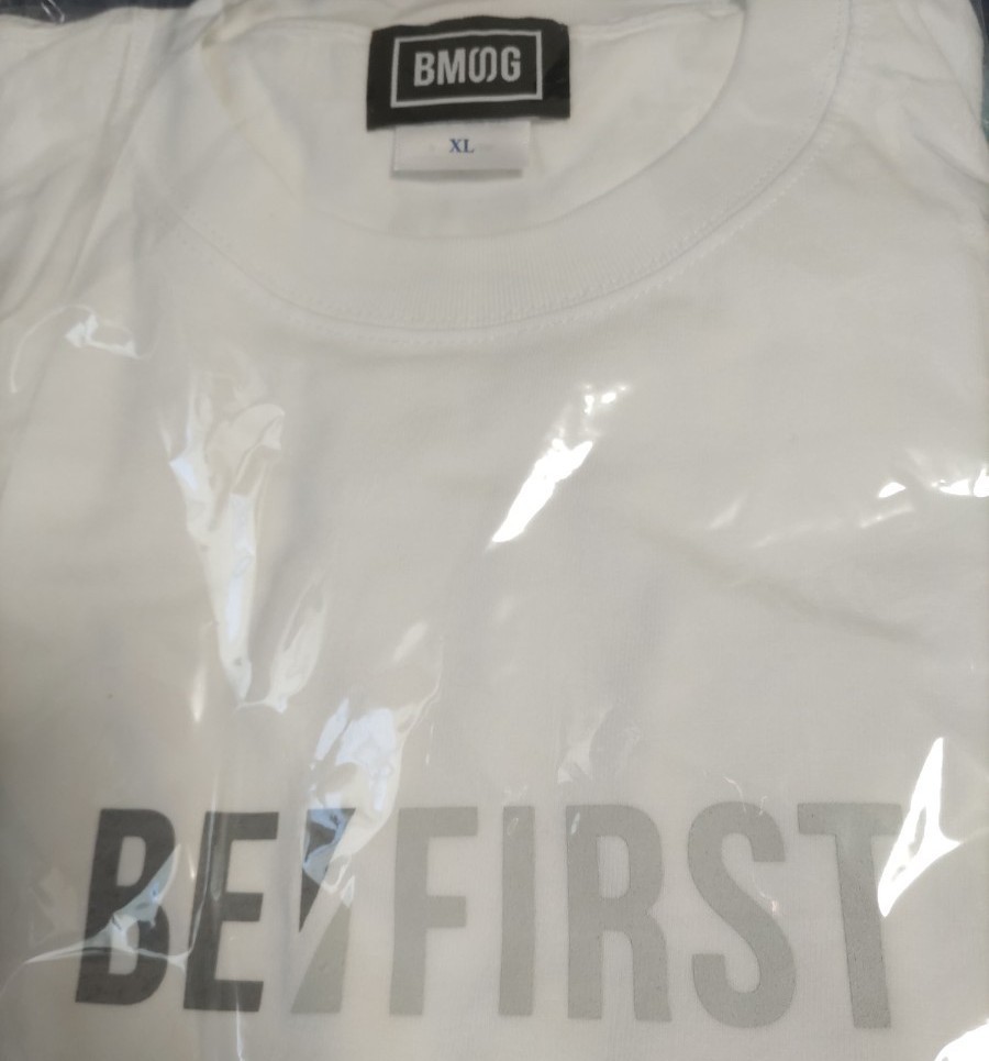PayPayフリマ｜BE FIRST カラーロゴロングTシャツ 白 XL BMSG