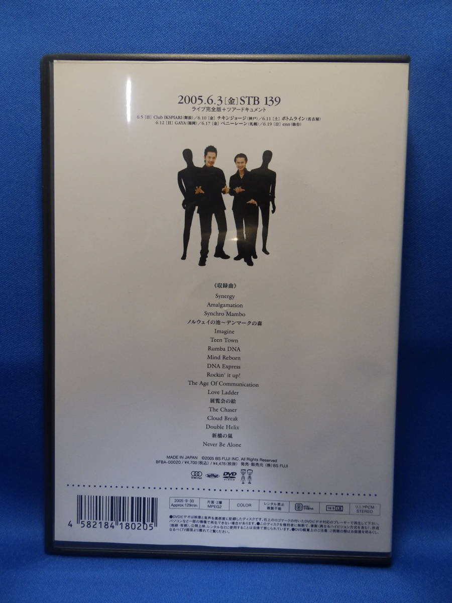 美品 DVD Synchronized Paradise Synchronized DNA LIVE TOUR 2005 神保彰 則竹裕之 CASIOPEA T-SQUARE 珍しい 送料込み_画像4