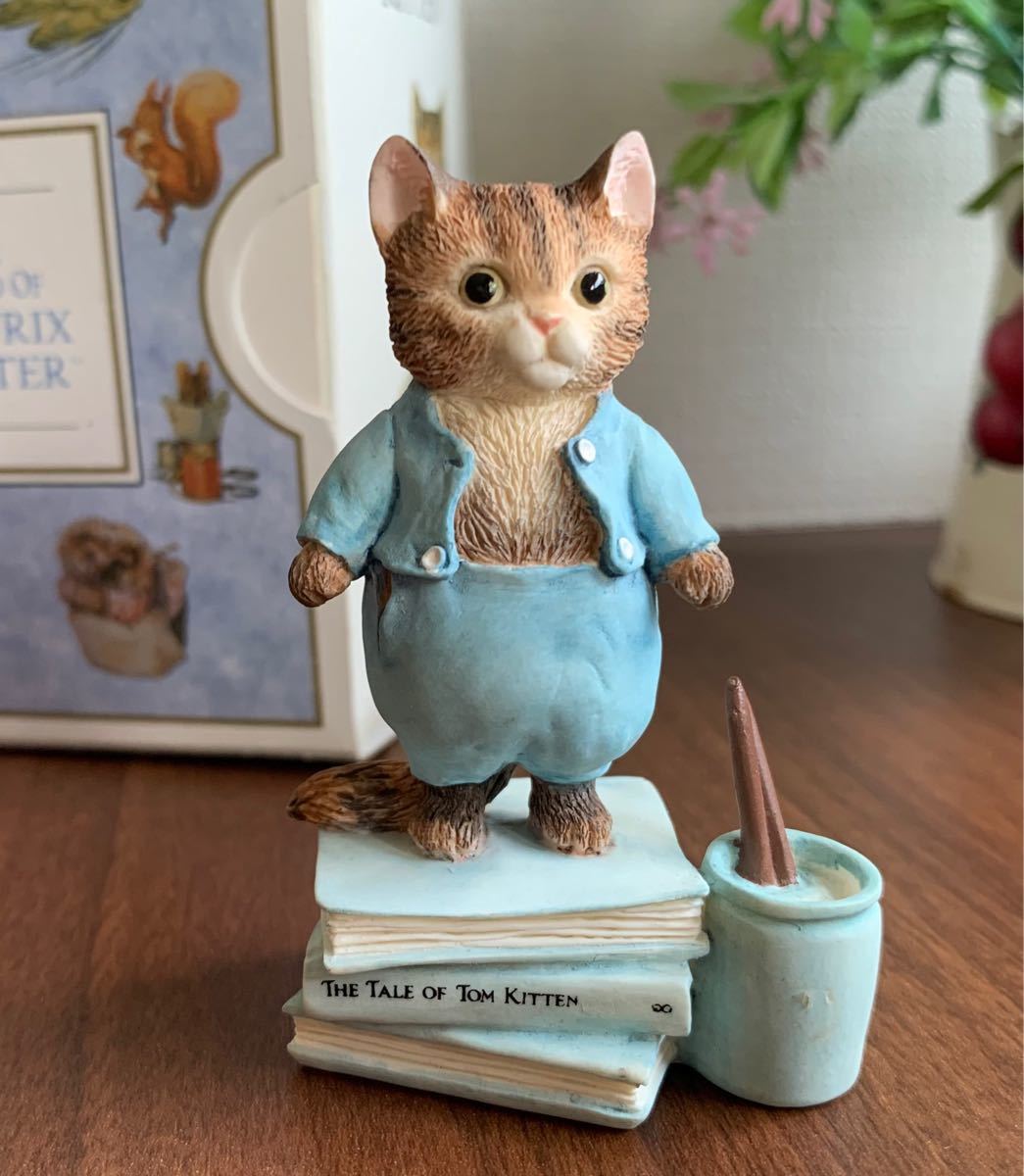 ピーターラビット こねこのトム フィギュア 置物 ビアトリクス ピーターラビット こねこのトム フィギュア 置物 ビアトリクス