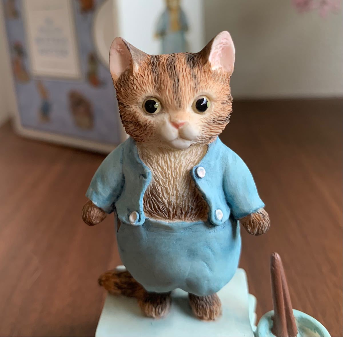 ピーターラビット こねこのトム フィギュア 置物 ビアトリクス ピーターラビット こねこのトム フィギュア 置物 ビアトリクス