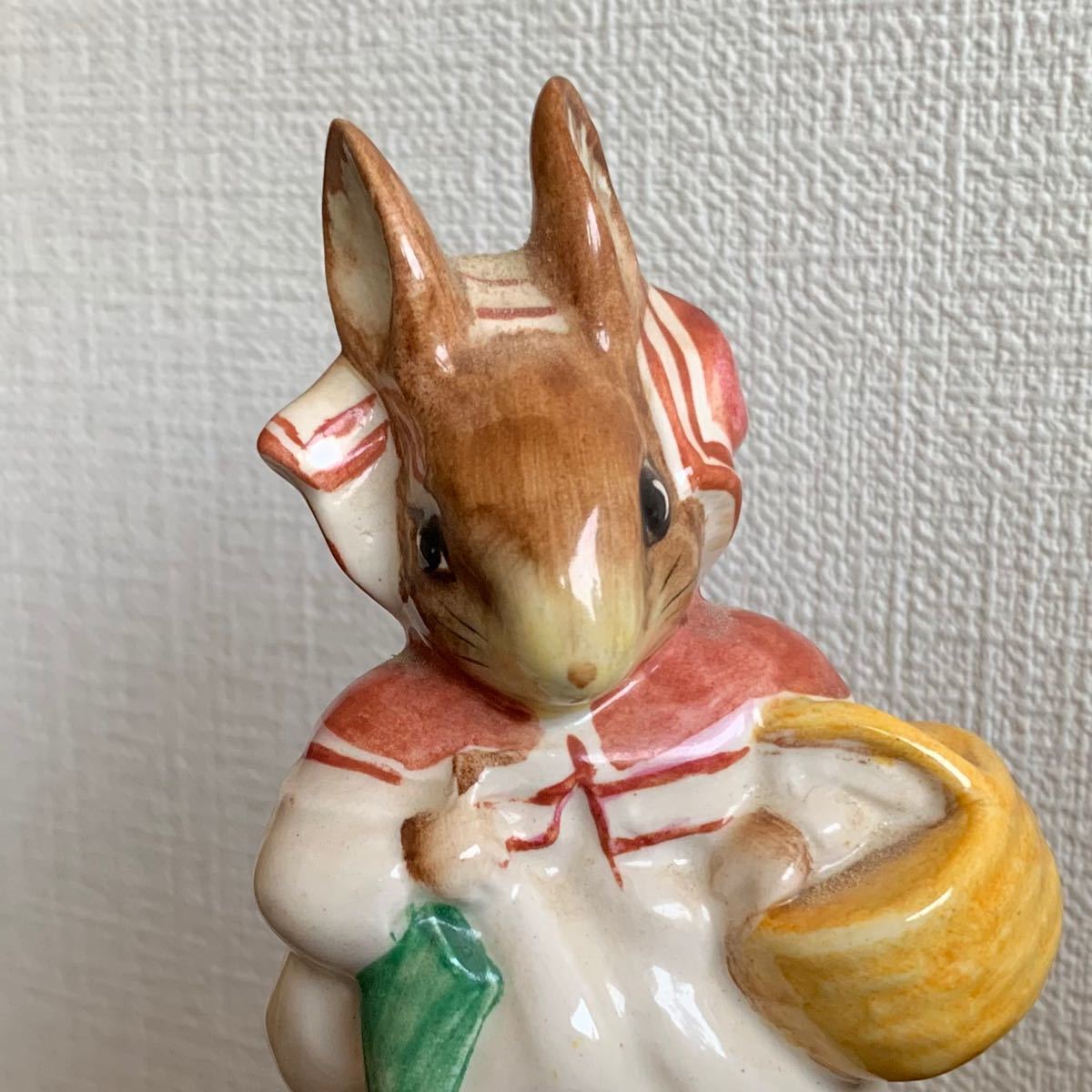 ピーターラビット ピーターのおかあさん フィギュリン ピーターラビット ピーターのおかあさん フィギュリン