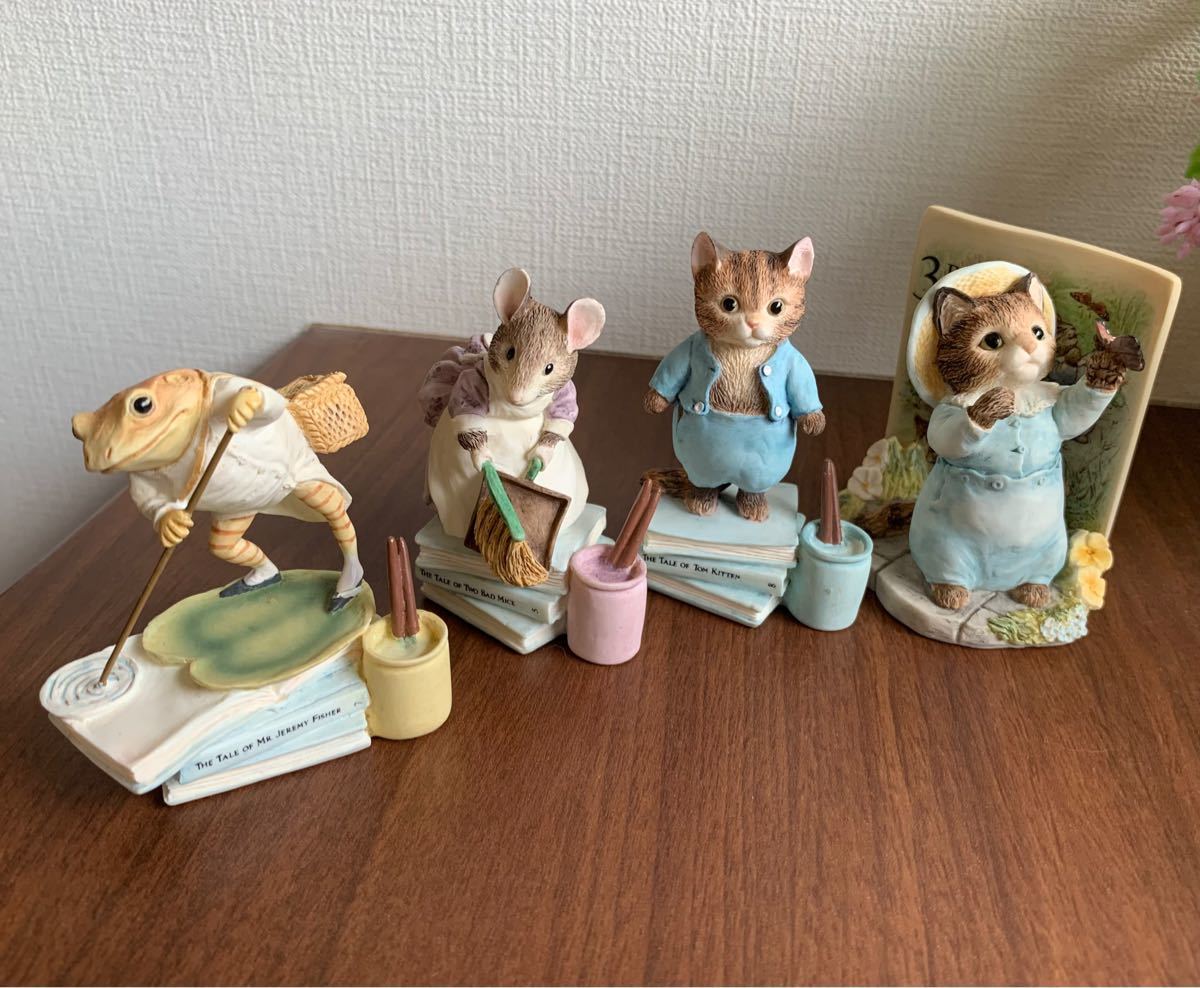 ピーターラビット こねこのトム フィギュア 置物 ビアトリクス ピーターラビット こねこのトム フィギュア 置物 ビアトリクス