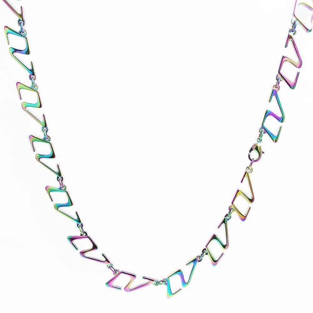 Louis Vuitton Necklace Men M68909 Collier LV Links Rainbow