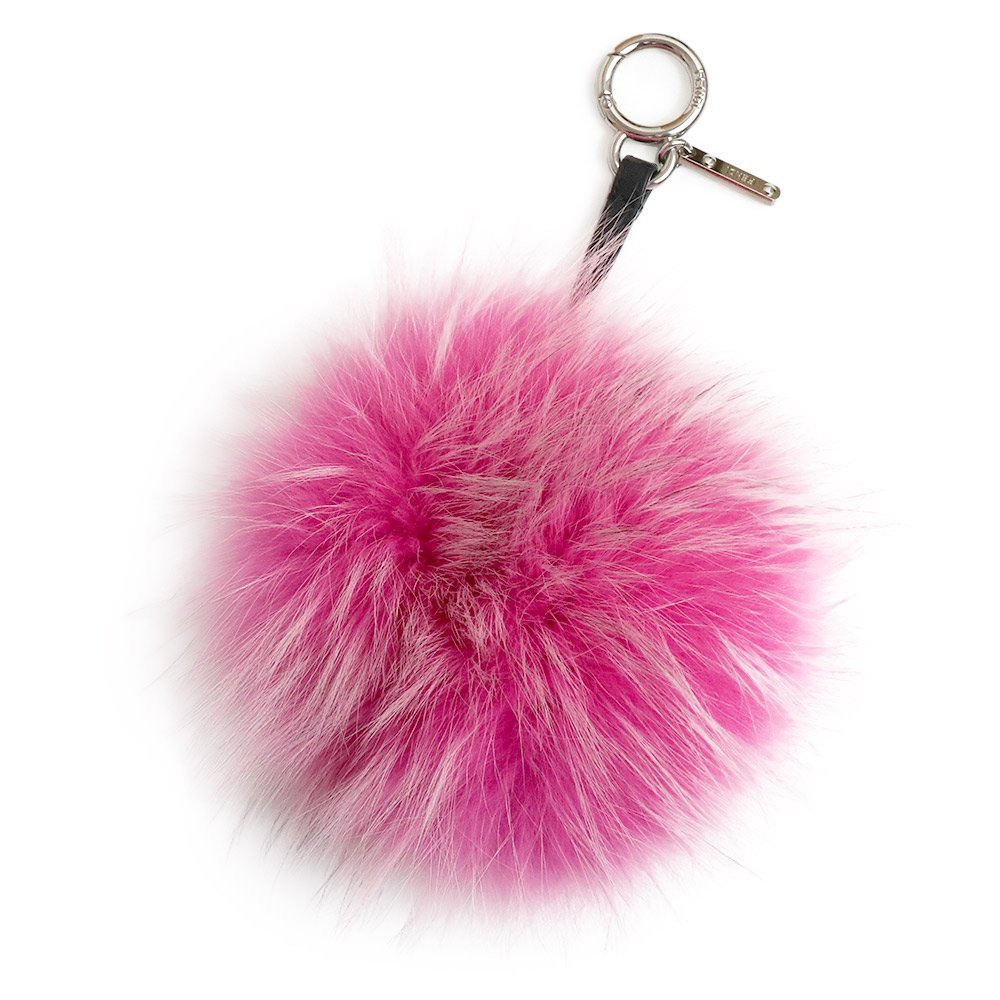 美品)フェンディ FENDI モンスター バッグ バグズ チャーム ピンク