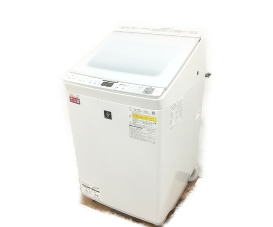SHARP シャープ ES-PX8E-W 洗濯 8kg 乾燥 4.5kg 縦型洗濯機 家電 楽直