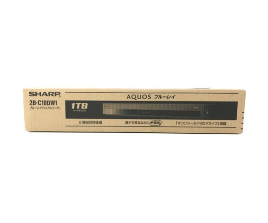 SHARP シャープ 2B-C10DW1 ブルーレイ ディスクレコーダー 1TB 家電 S6656438(シャープ)｜売買されたオークション