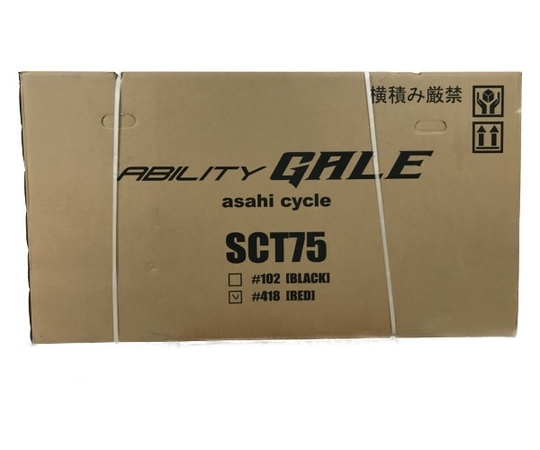 asahi cycle ABILITY GALE SCT75 RED アビリティ ゲール マウンテンバイク 未使用 S6630024