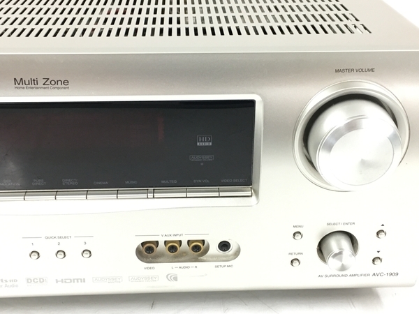 DENON avc-1909 AVサラウンドアンプ 音響機材 デノン ジャンク T6600430_画像3