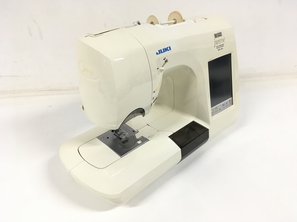 JUKI jureve HZL-010 コンピューター ミシン EM-3 刺繍機 セット 付き