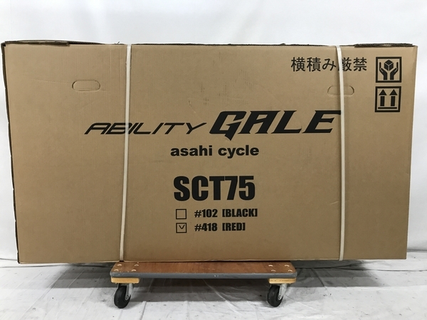 asahi cycle ABILITY GALE SCT75 RED アビリティ ゲール マウンテンバイク 未使用 S6630024 2