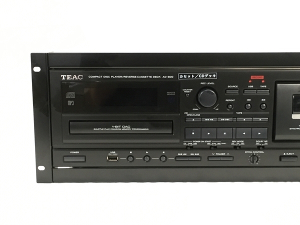 再再再..販 TEAC CDプレーヤー/カセットデッキ AD-800(品) | www