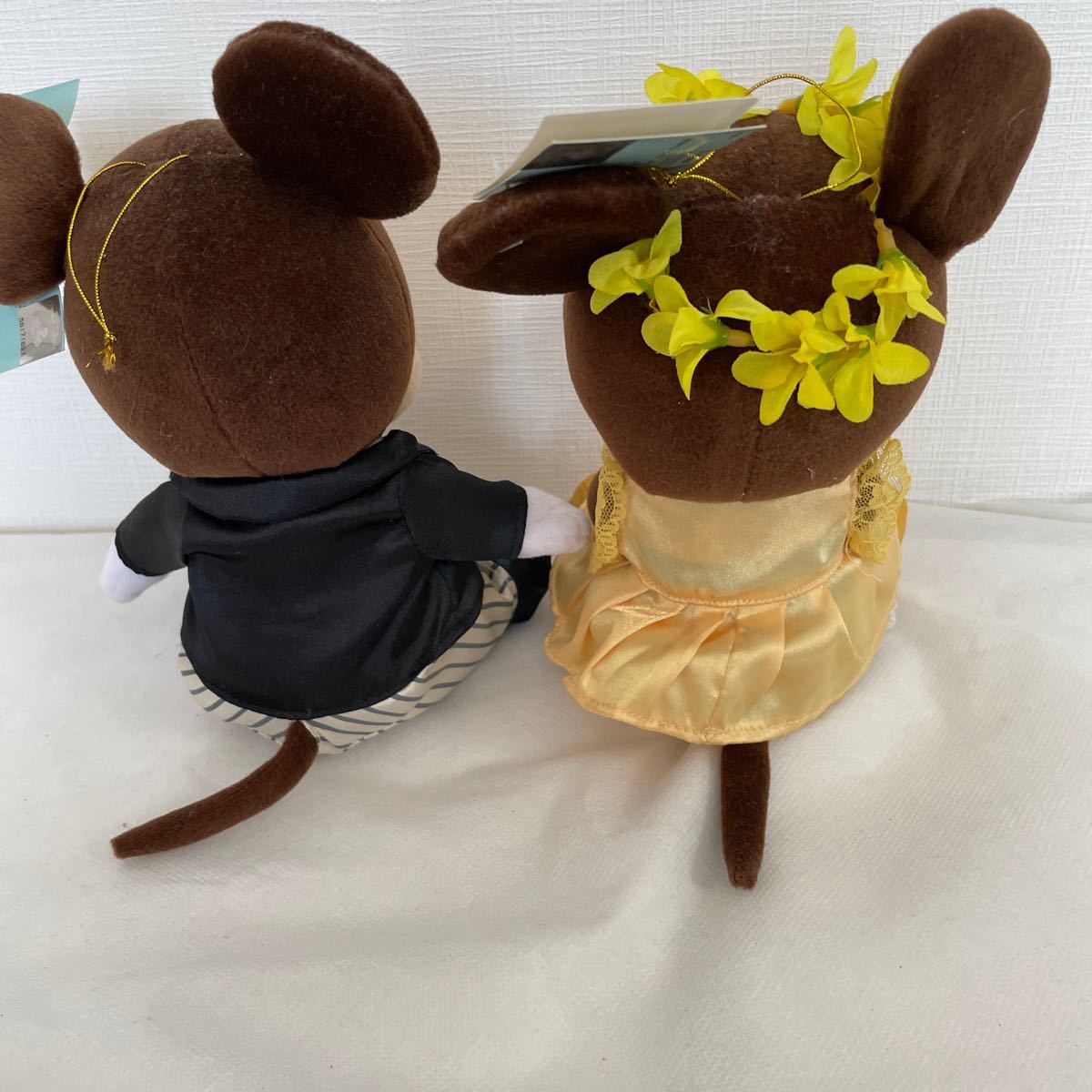 ぬいぐるみ　ディズニー　ウェルカムドール　結婚式　ミッキーミニー