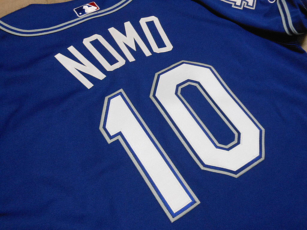 野茂 Rawlings ドジャース Jersey ジャージ ユニフォーム 野茂 Rawlings ドジャース Jersey ジャージ ユニフォーム