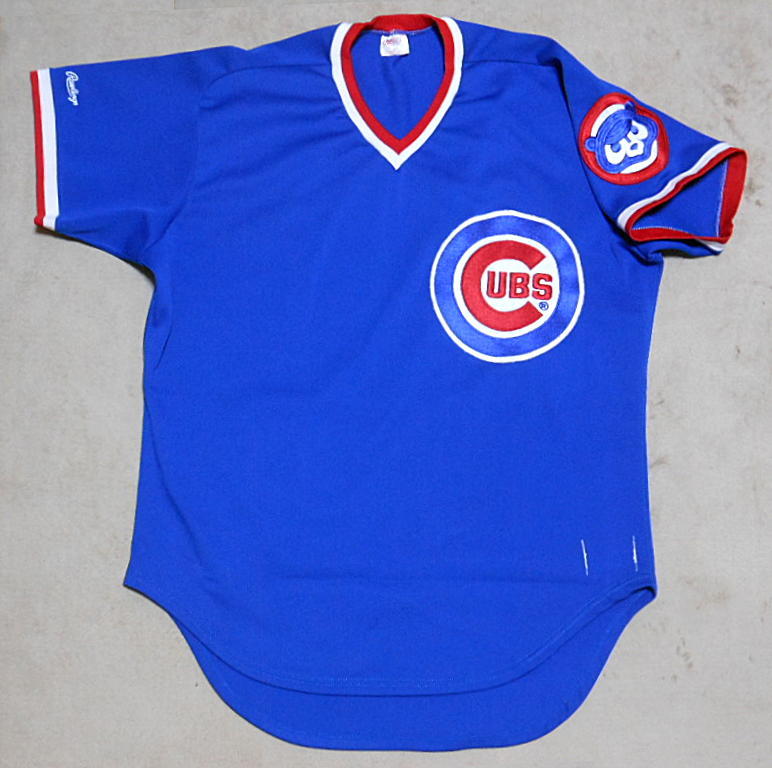 1982^89 Rawlings カブス Jersey ジャージ ユニフォーム メジャーリーグ MLB CUBS_画像1