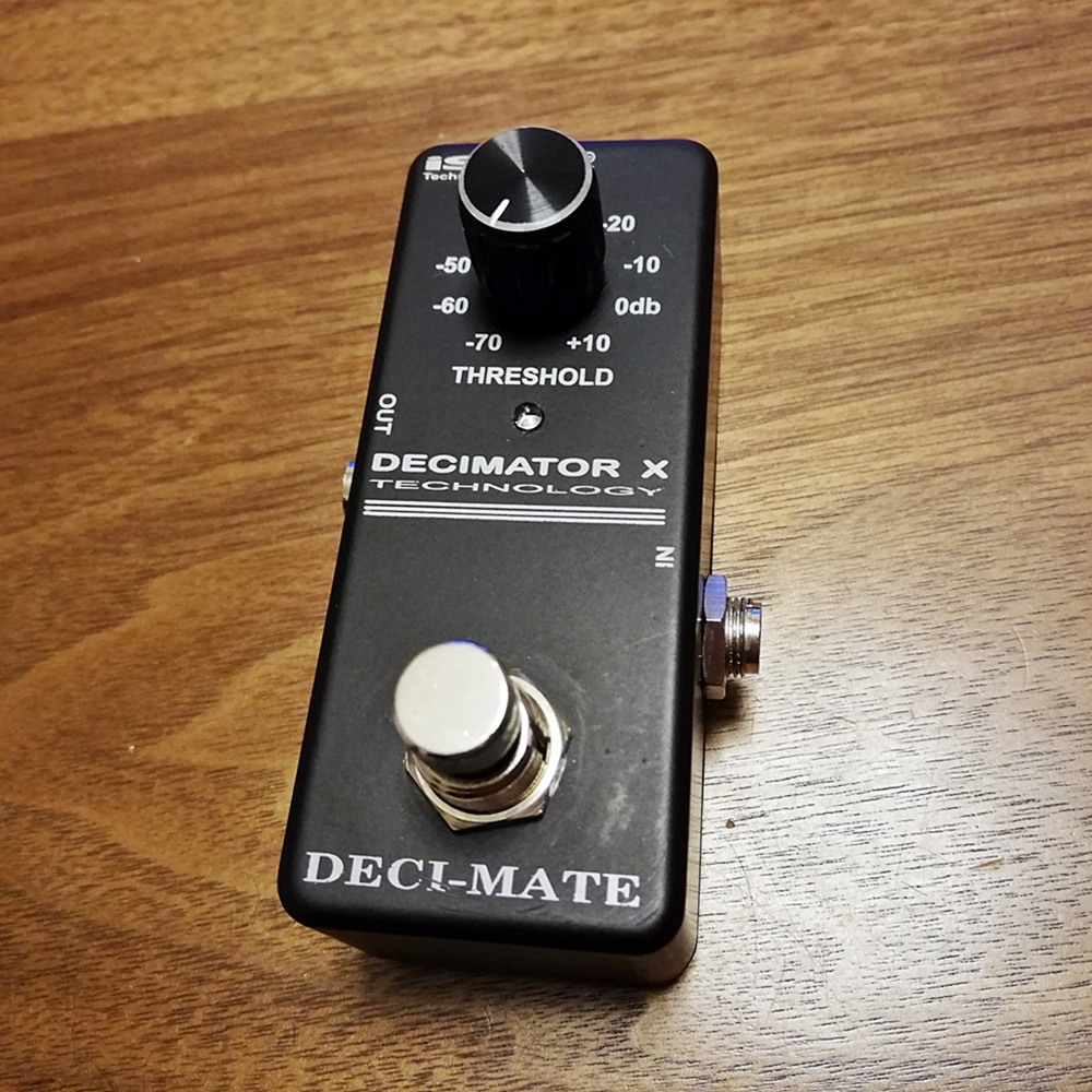 iSP Technologies DECI-MATE MICRO DECIMATOR PEDAL ノイズリダクション ノイズゲート｜PayPayフリマ