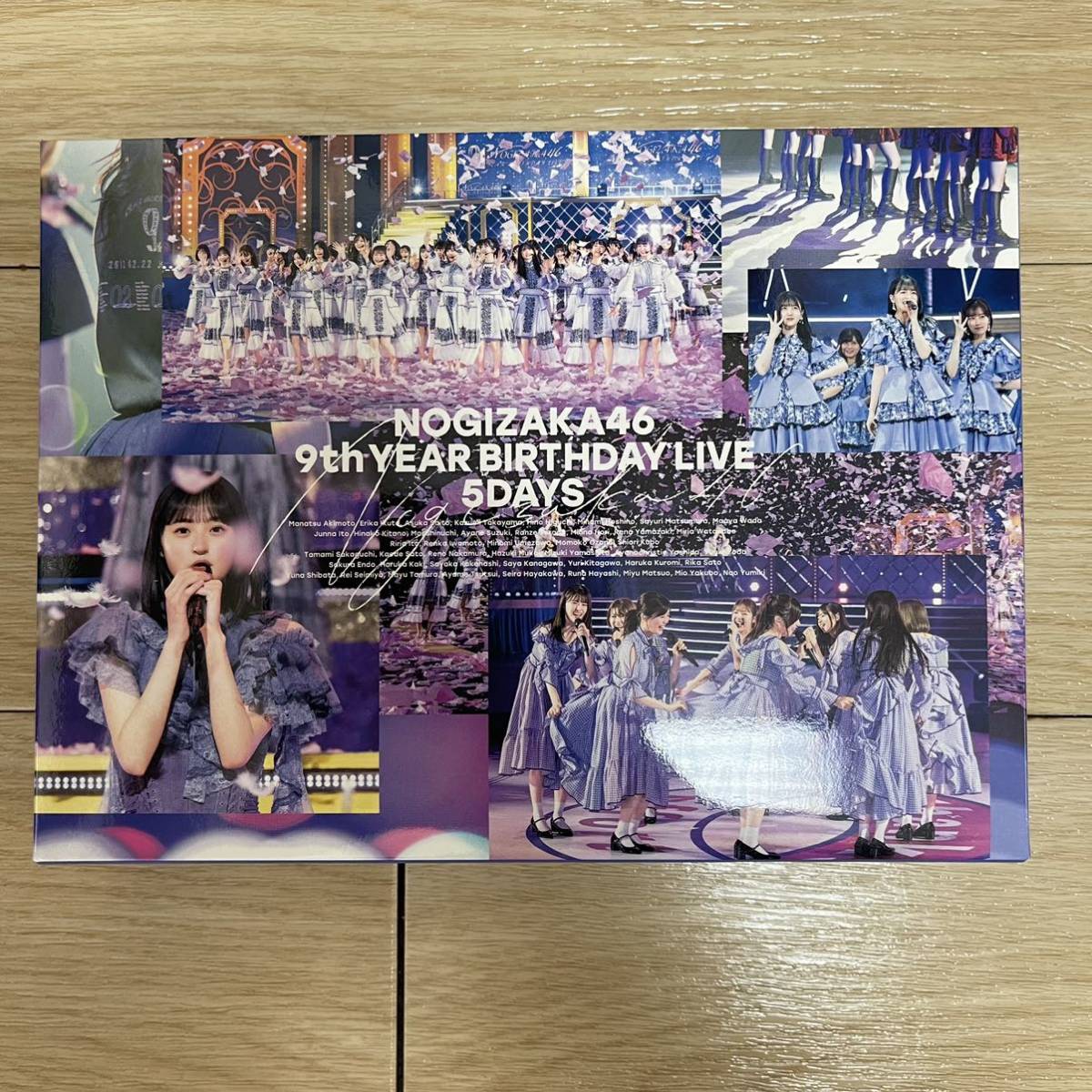 「乃木坂46/9th YEAR BIRTHDAY LIVE 5DAYS〈完全生産限定盤・6枚組〉」Blu-rayブルーレイ_画像1