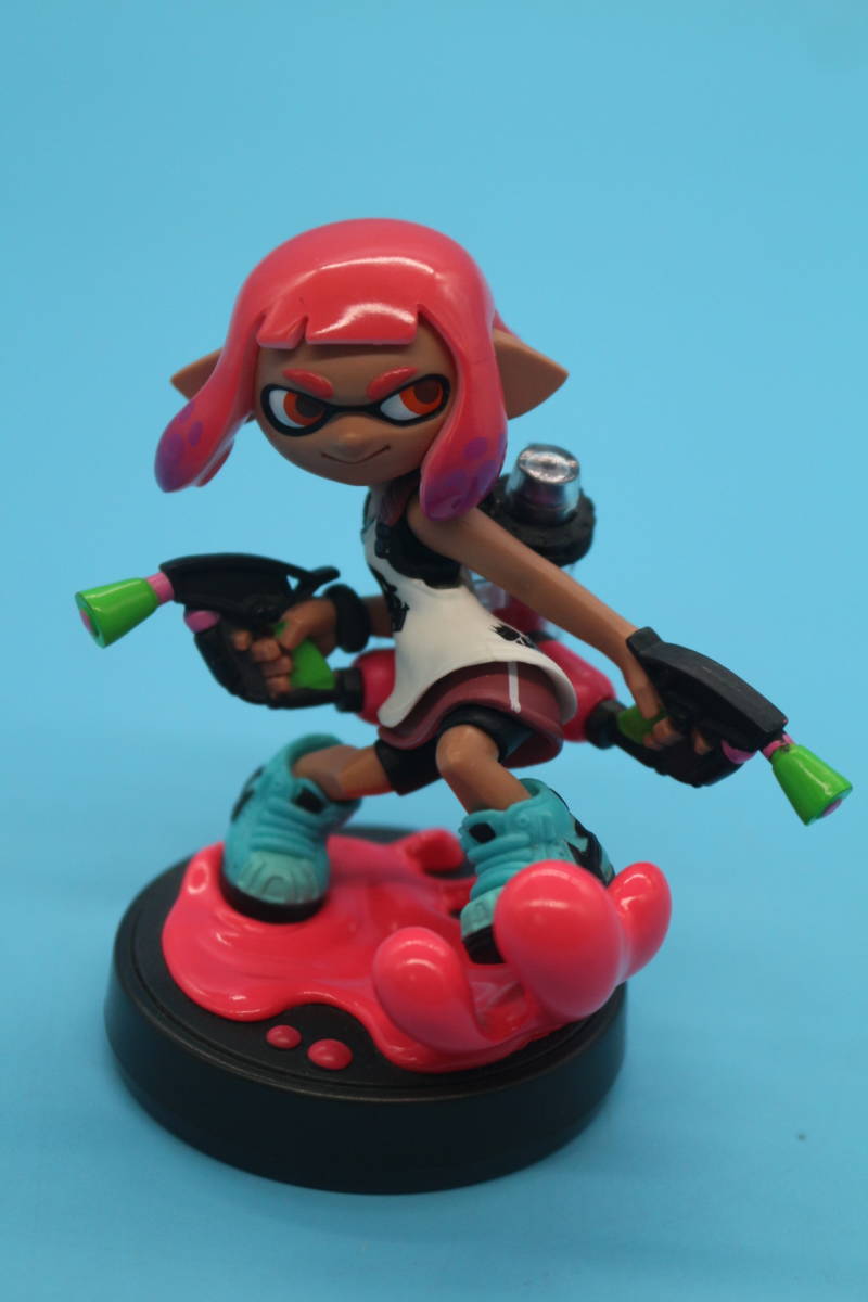 24-1 amiibo アミーボ スプラトゥーン ガール ネオンピンク item