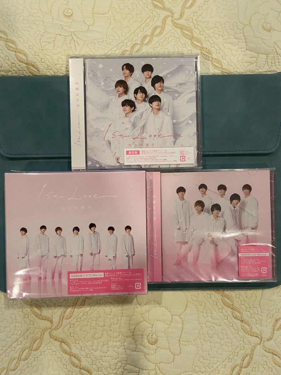 1st Love なにわ男子 初回限定盤 初回限定盤2 BluRay