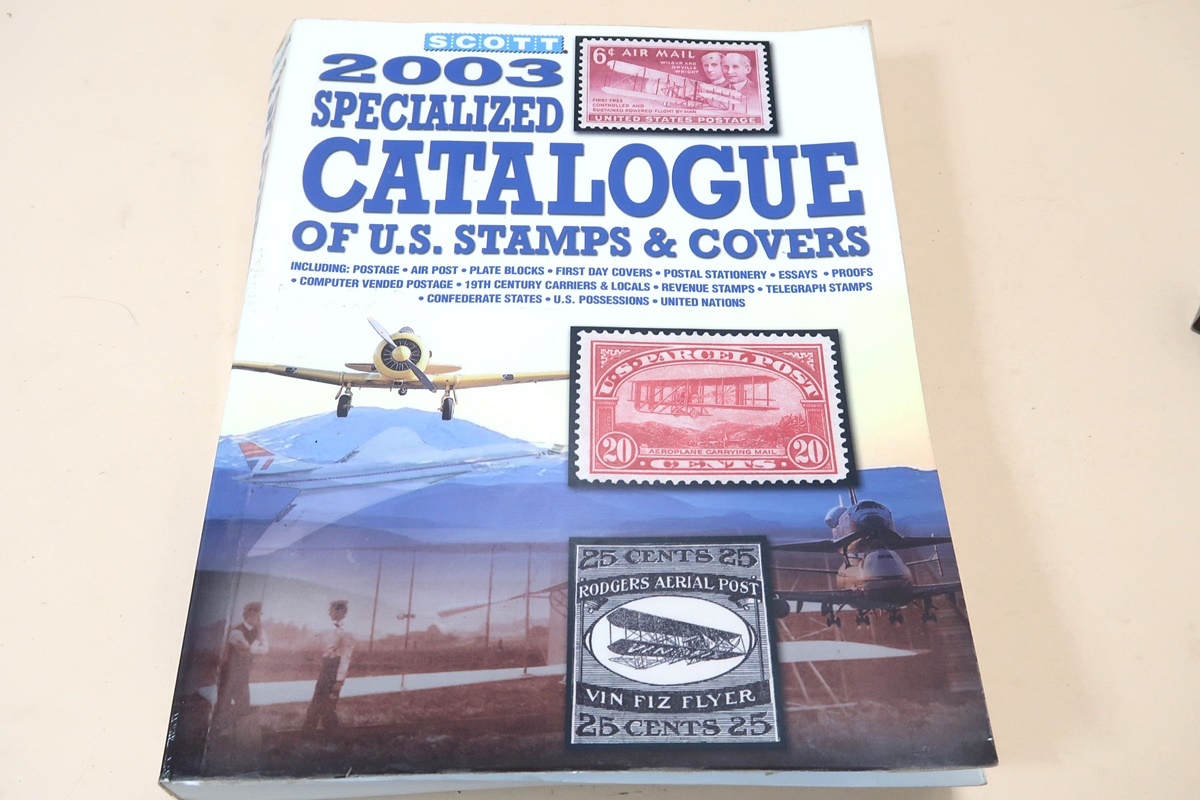 SCOTT・2003・SPECIALIZED CATALOGUE OF U.S. STAMPS&COVERS・米国の切手と使用済み封筒の専門カタログ/ジェームス・クロッツェル/英語表記_画像1