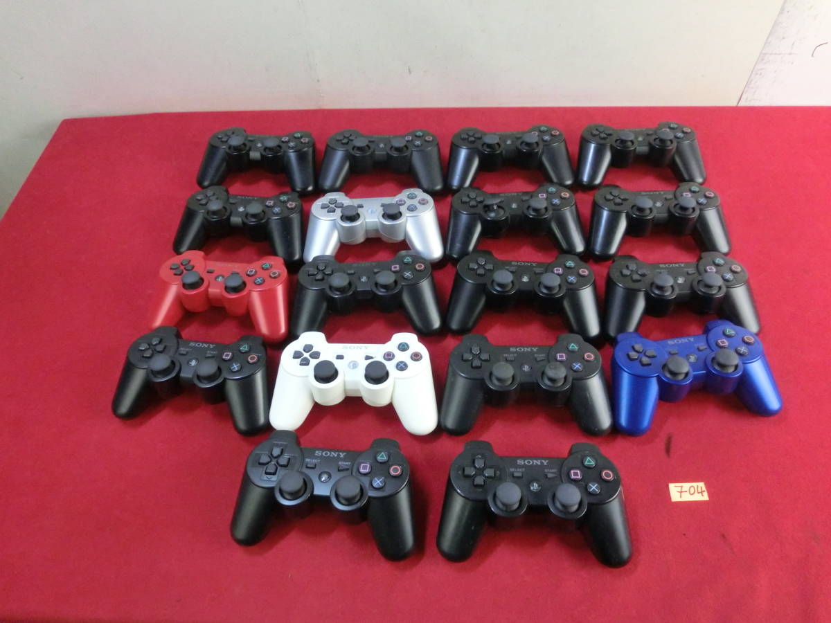 100%本物保証! 完動品 SONY PS3 コントローラー DUALSHOCK3 ディープレッド ●完動品●SONY PS3 コントローラー デュアルショック3ディープレッド