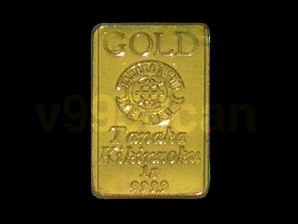 純金インゴット 1g 田中貴金属 ☆ ケース入り 3個セット 純金インゴット 1g 田中貴金属 ☆ ケース入り 3個セット