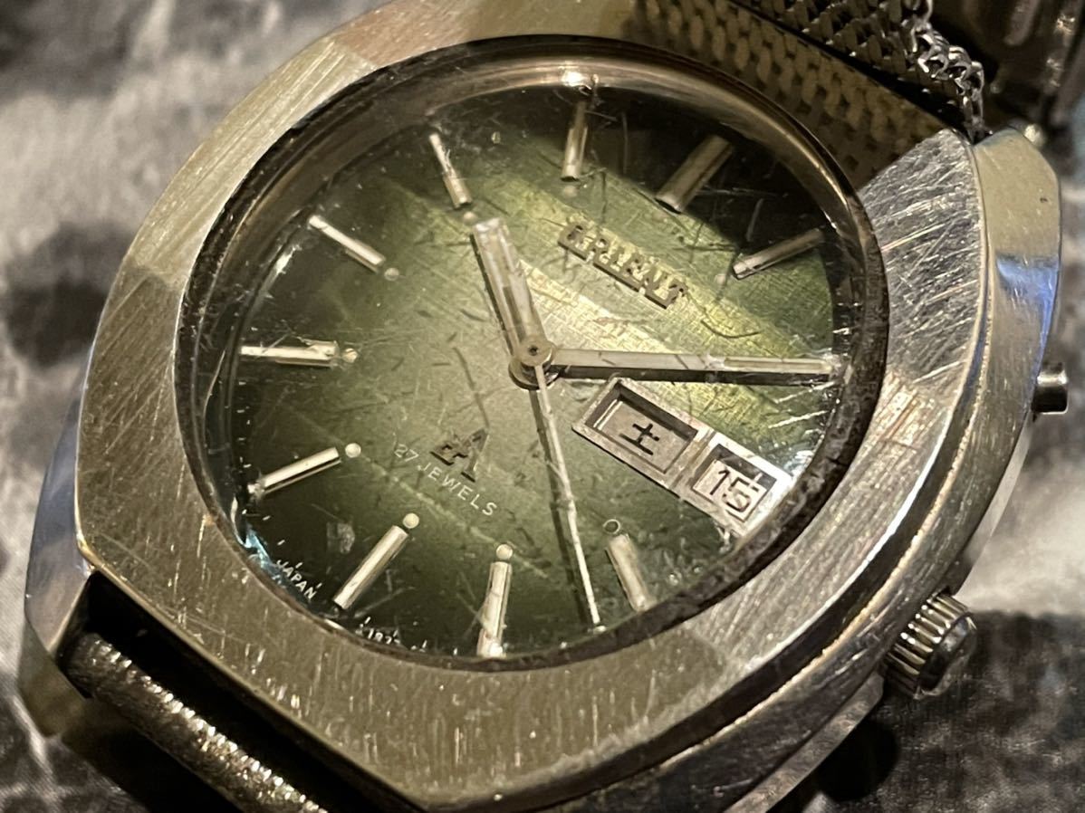 16】 ORIENT オリエント CA クロノエース 自動巻き 27石 稼働品 腕時計