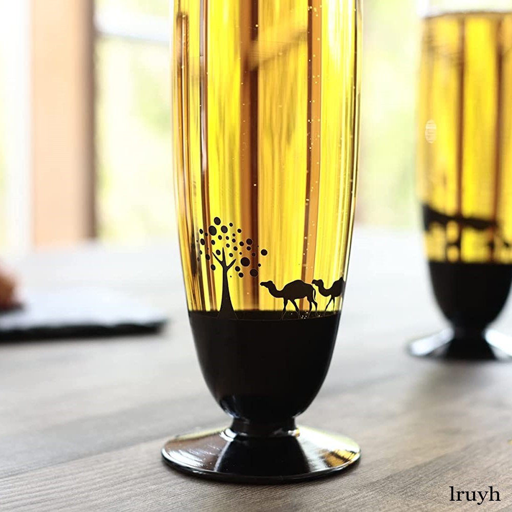 ビールグラス ビアグラス　タンブラーグラス 丸モ高木陶器 夕日を眺めるグラス ハワイ ツリー モンキーポッド 箱入 プレゼント ギフト
