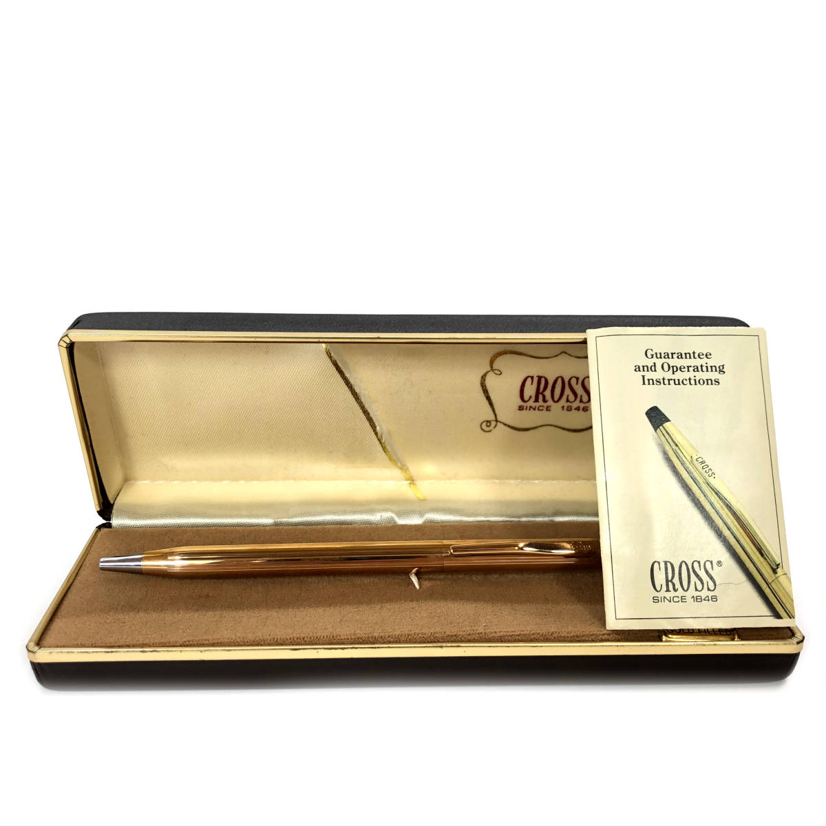 新品 未使用 CROSS クロス 18KT GOLD FILLED セット www