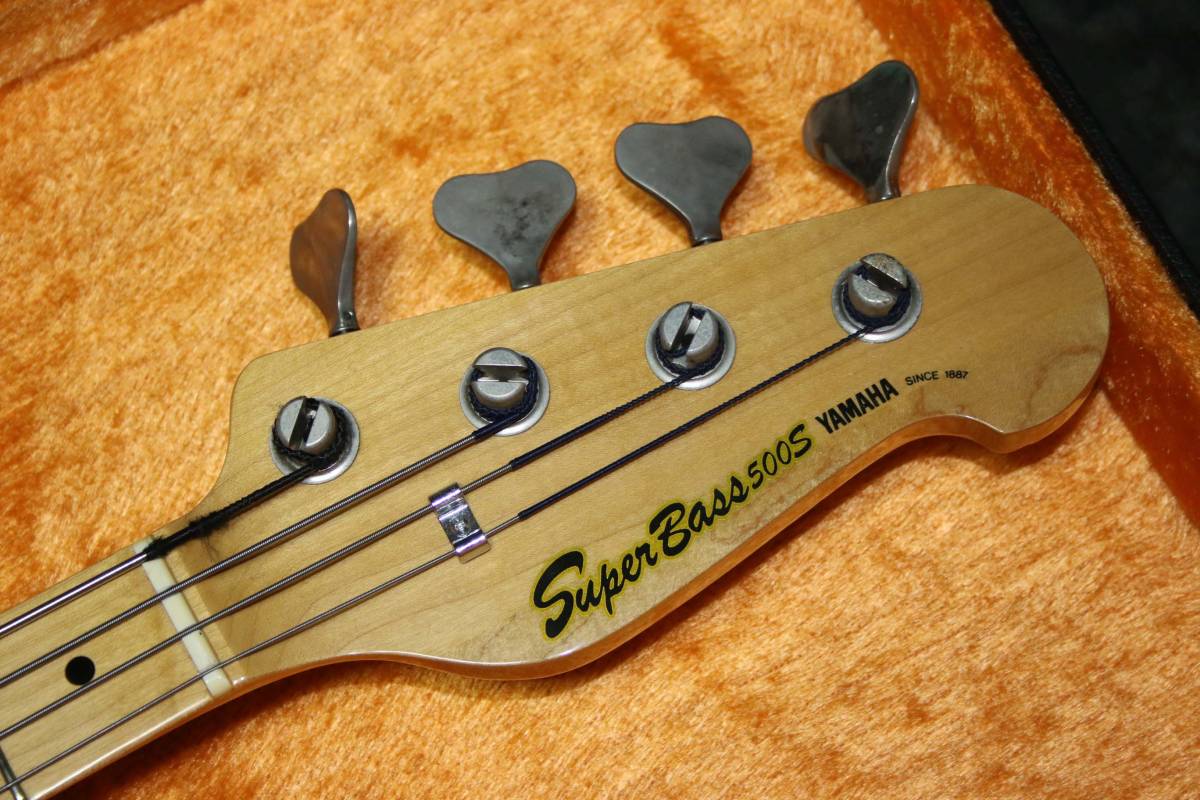 ■ 送料無料! ■ 美品! YAMAHA ヤマハ Super Bass ハードケース付き 【 SB500s 】