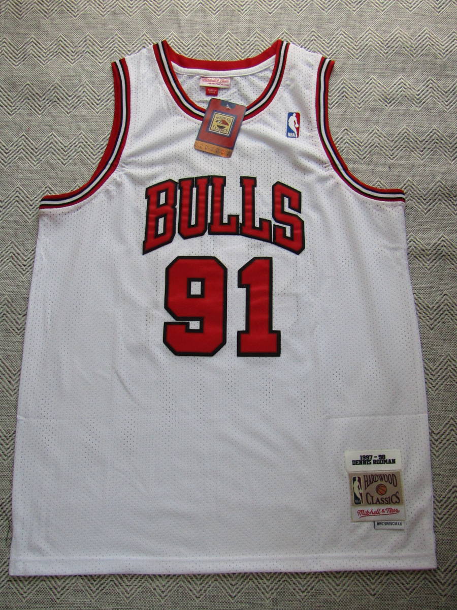 美品 NBA RODMAN #91 デニス・ロッドマン BULLS シカゴ・ブルズ