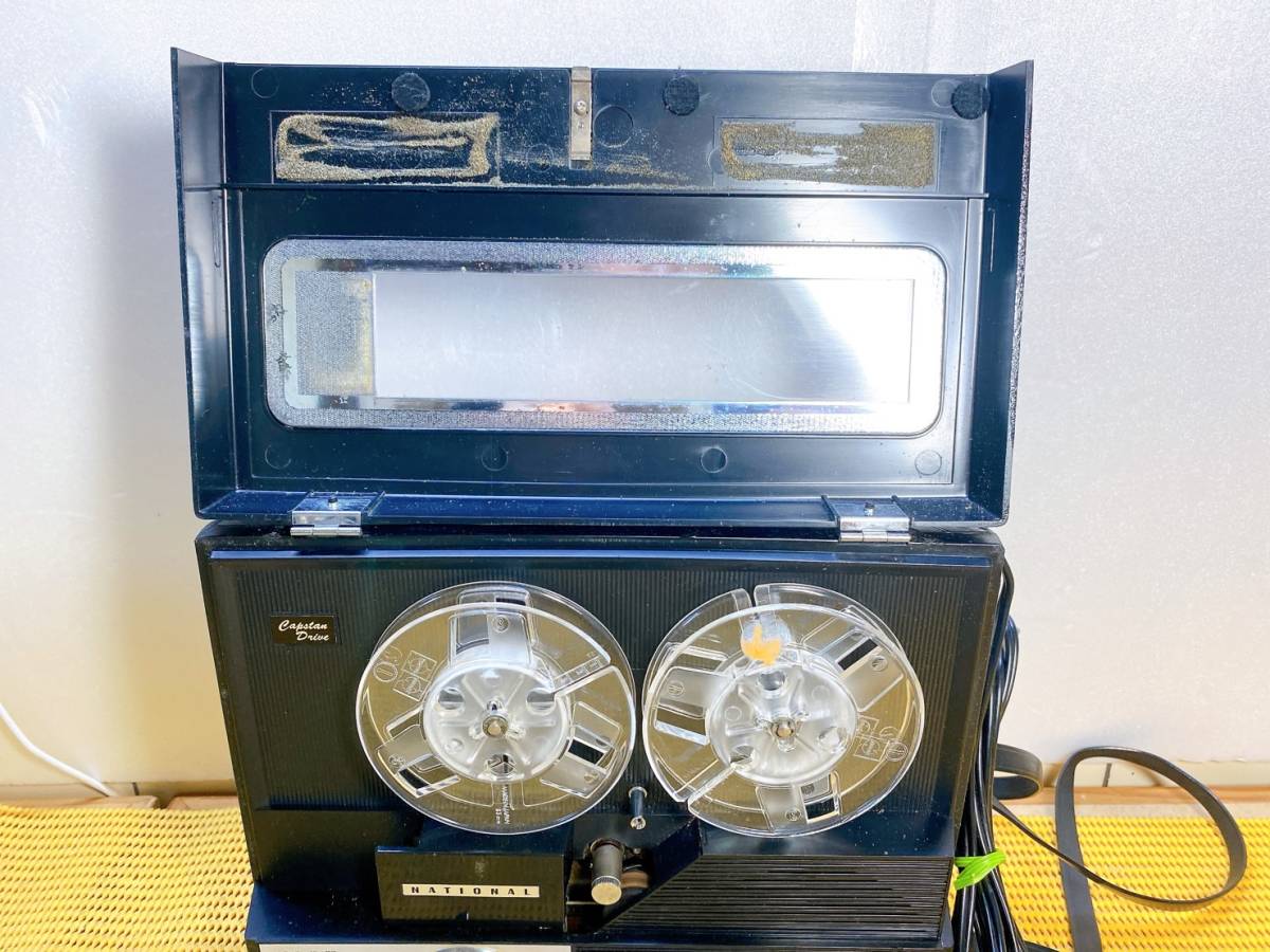 貴重 レトロ 昭和レトロ NATIONAL ナショナル RQ-102 オープンリール