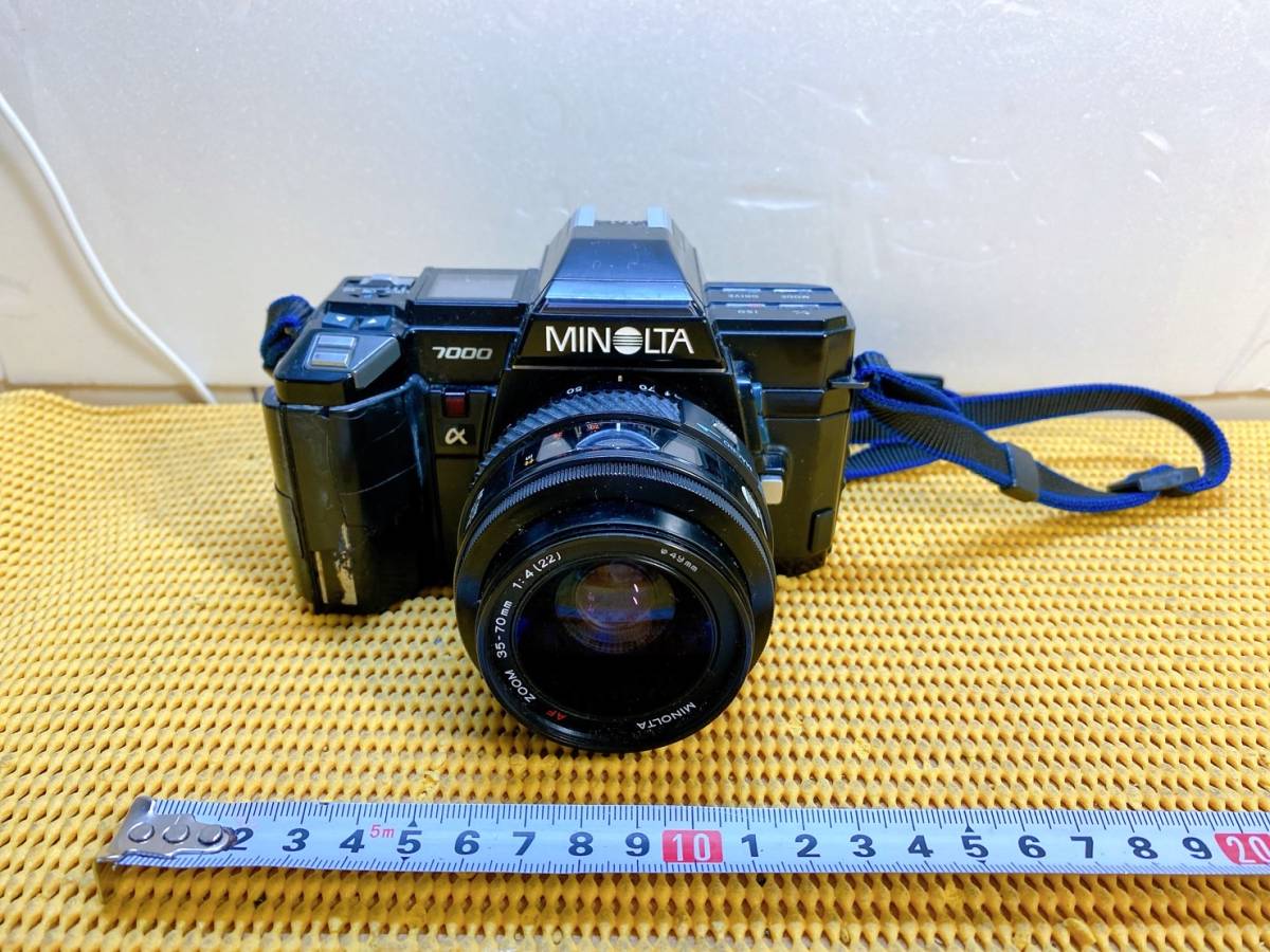 宅送] 送料520円！ 貴重 MINOLTA ミノルタ α7000 フィルムカメラ