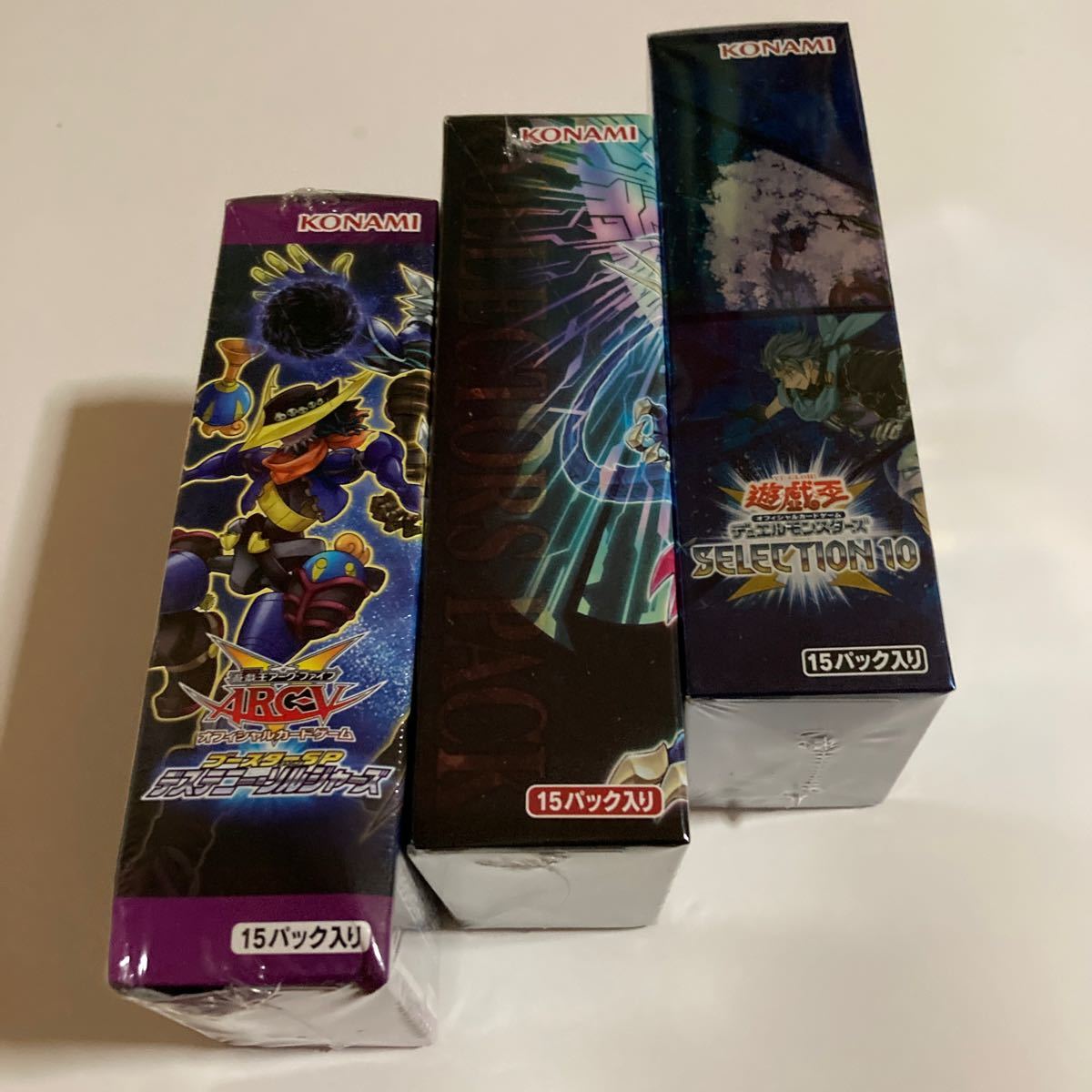 遊戯王アーク・ファイブ OCG COLLECTORS PACK 閃光の決闘者編 BOX    未使用未開封レア3点セット