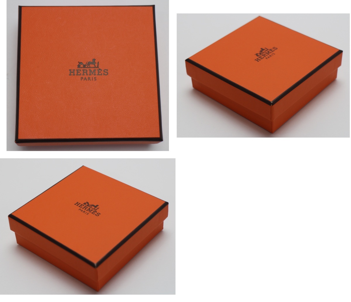 未使用 HERMES エルメス オーケリー ピアス ピンクゴールド カデナ型