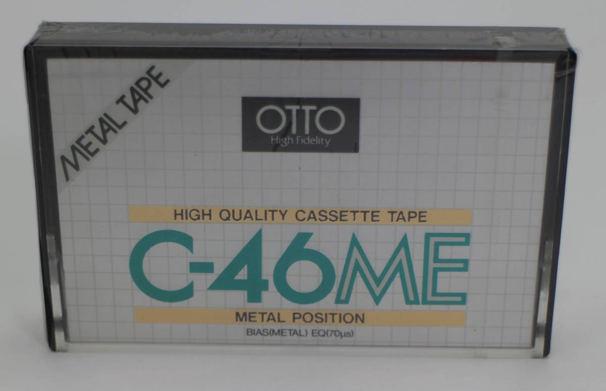 未開封保管品 激レア SANYO OTTO C-46ME 未開封新品 メタル METAL カセットテープ CASSETTE TAPE_画像1